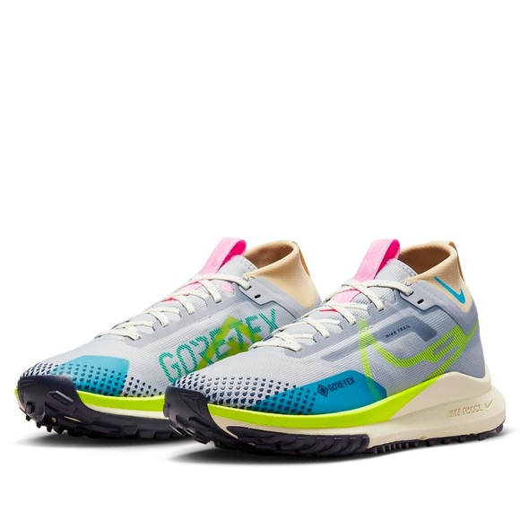 Nike React Pegasus Trail 4 GORE-TEX 'Wolf Grey Volt' | Size 11.5 - Picture 1 of 10